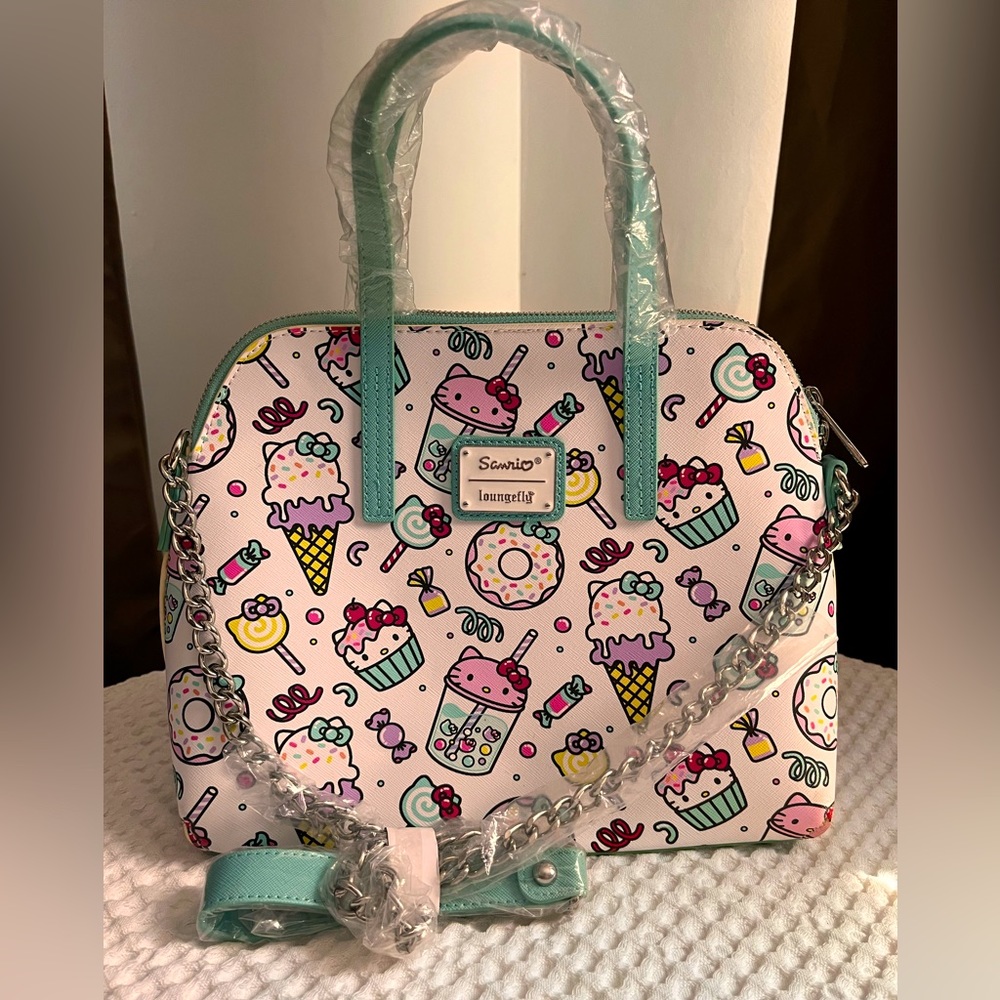 Hello kitty loungefly dessert crossbody